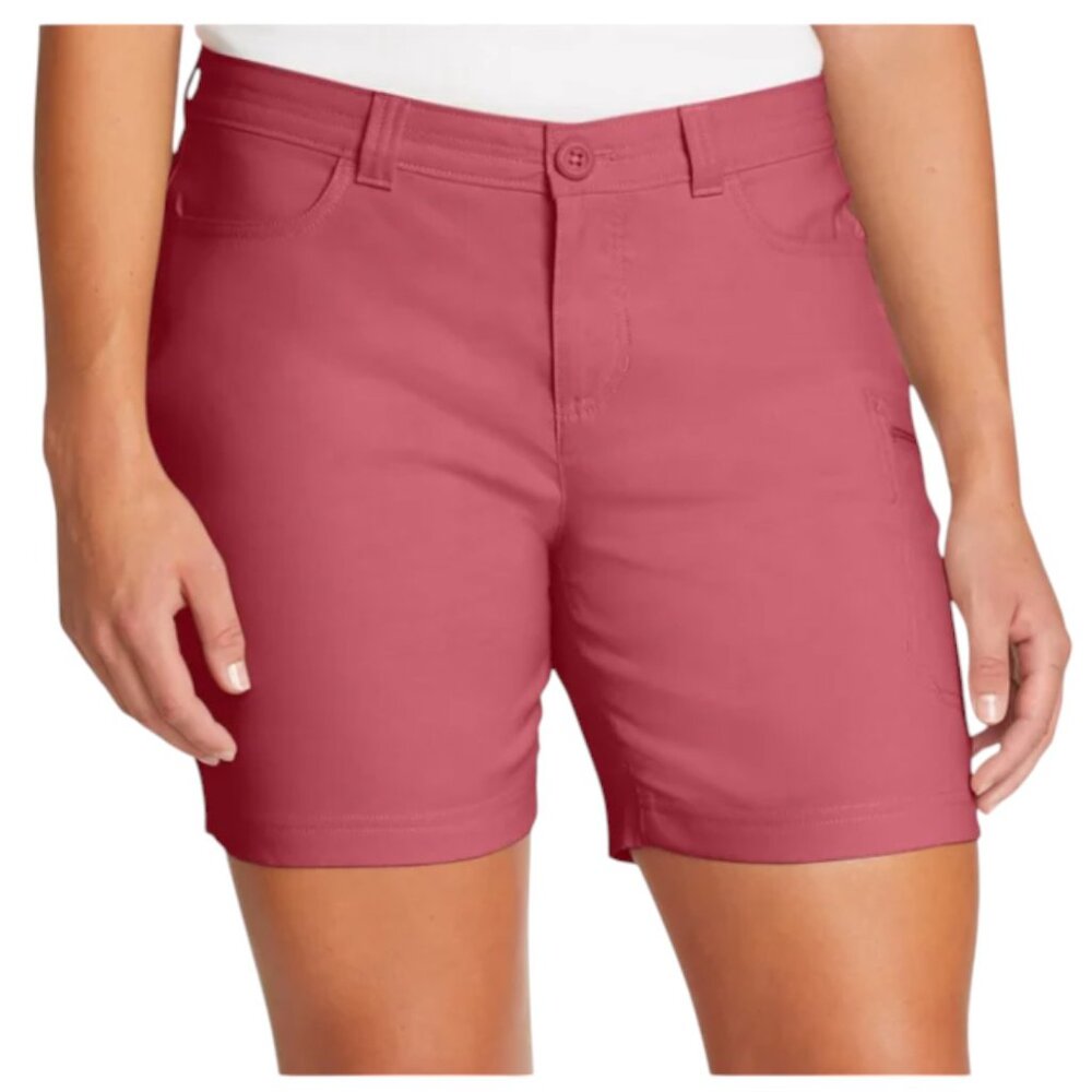 NEW Eddie Bauer 7" Tech Shorts | Coral